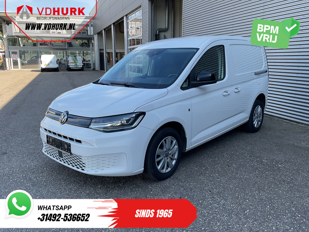 Volkswagen Caddy Cargo Bestelbus 2.0 TDI 125 pk DSG Aut. LED/ 2x Schuifdeur/ Standkachel/ Stoelverw./ Airco/ Camera/ Cruise/ PDC/ Trekhaak 7