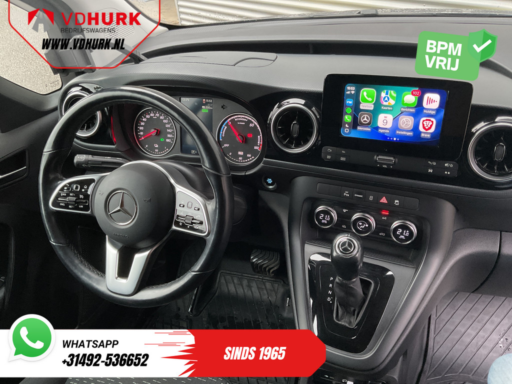 Mercedes-Benz eCitan Bestelbus 112 Pro L2 51 kWh 280 km WLTP LED/ Snellader/ 2x Schuifdeur/ Carplay/ Navi/ Climate/ Camera/ Cruise/ PDC/ Trekhaak 10