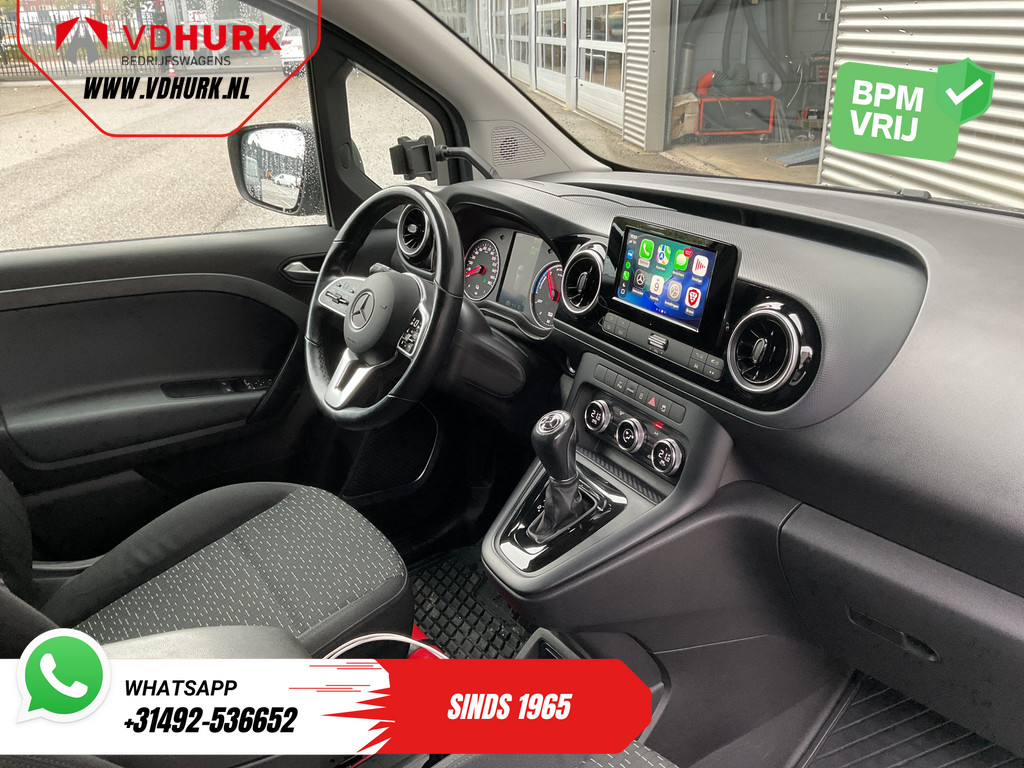Mercedes-Benz eCitan Bestelbus 112 Pro L2 51 kWh 280 km WLTP LED/ Snellader/ 2x Schuifdeur/ Carplay/ Navi/ Climate/ Camera/ Cruise/ PDC/ Trekhaak 2