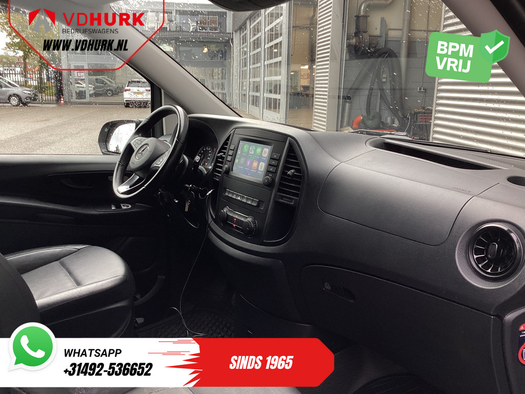 Mercedes-Benz Vito Bestelbus 116 CDI XL L3 Aut. LED/ Standkachel/ Stoelverw./ 2.5T trekverm./ Carplay/ Camera/ LMV/ Cruise/ Trekhaak/ Airco 10