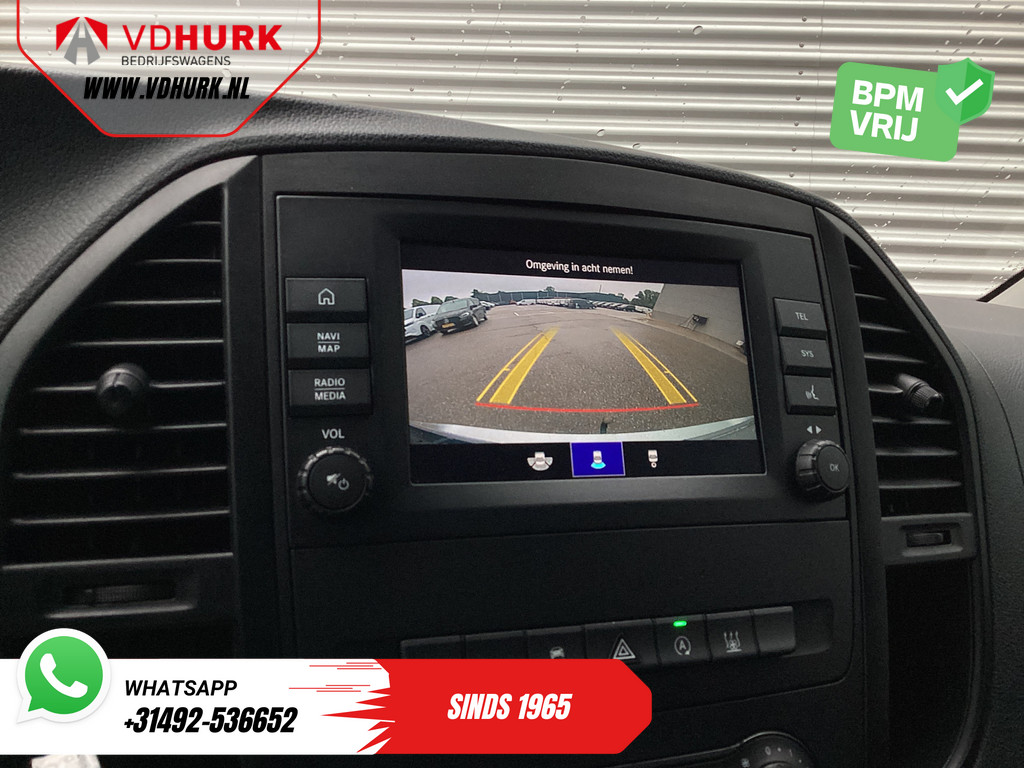 Mercedes-Benz Vito Bestelbus 116 CDI XL L3 Aut. LED/ Standkachel/ Stoelverw./ 2.5T trekverm./ Carplay/ Camera/ LMV/ Cruise/ Trekhaak/ Airco 14
