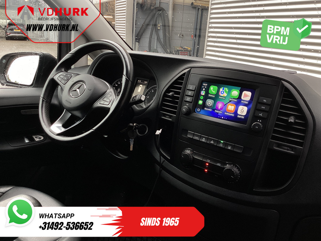 Mercedes-Benz Vito Bestelbus 116 CDI XL L3 Aut. LED/ Standkachel/ Stoelverw./ 2.5T trekverm./ Carplay/ Camera/ LMV/ Cruise/ Trekhaak/ Airco 2