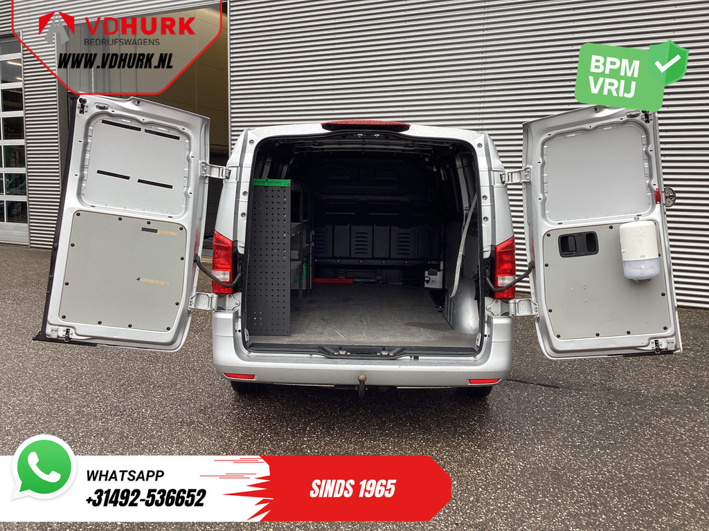 Mercedes-Benz Vito Bestelbus 116 CDI XL L3 Aut. LED/ Standkachel/ Stoelverw./ 2.5T trekverm./ Carplay/ Camera/ LMV/ Cruise/ Trekhaak/ Airco 4
