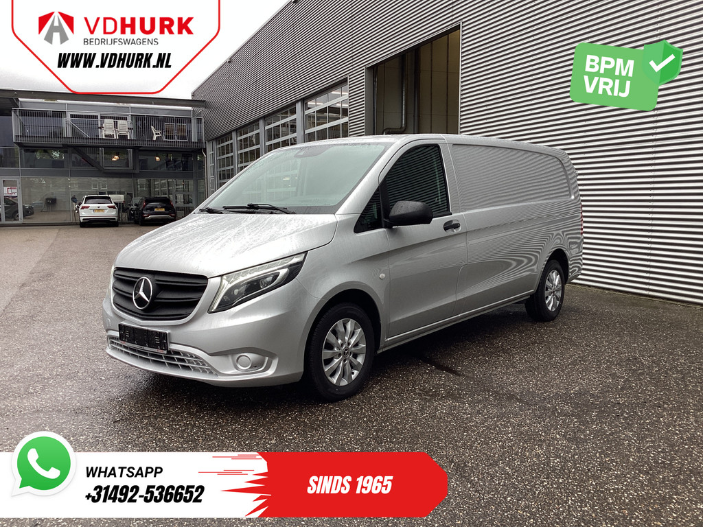 Mercedes-Benz Vito Bestelbus 116 CDI XL L3 Aut. LED/ Standkachel/ Stoelverw./ 2.5T trekverm./ Carplay/ Camera/ LMV/ Cruise/ Trekhaak/ Airco 8