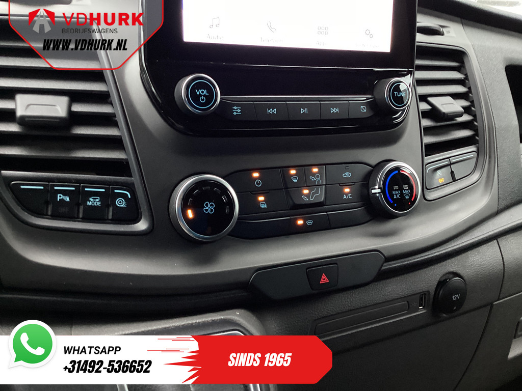 Ford Transit Custom Bestelbus 2.0 TDCI 130 pk Aut. L2 MARGE Bi-Xenon/ Carplay/ Camera/ LMV/ PDC/ Cruise/ Airco 13