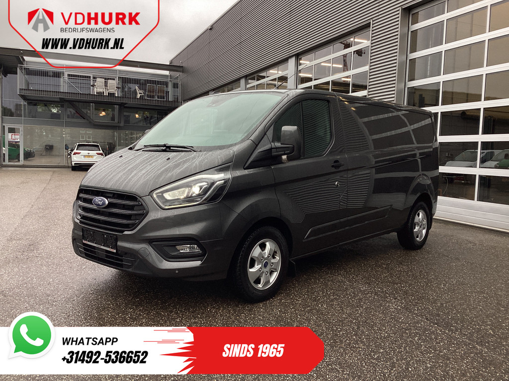 Ford Transit Custom Bestelbus 2.0 TDCI 130 pk Aut. L2 MARGE Bi-Xenon/ Carplay/ Camera/ LMV/ PDC/ Cruise/ Airco 8