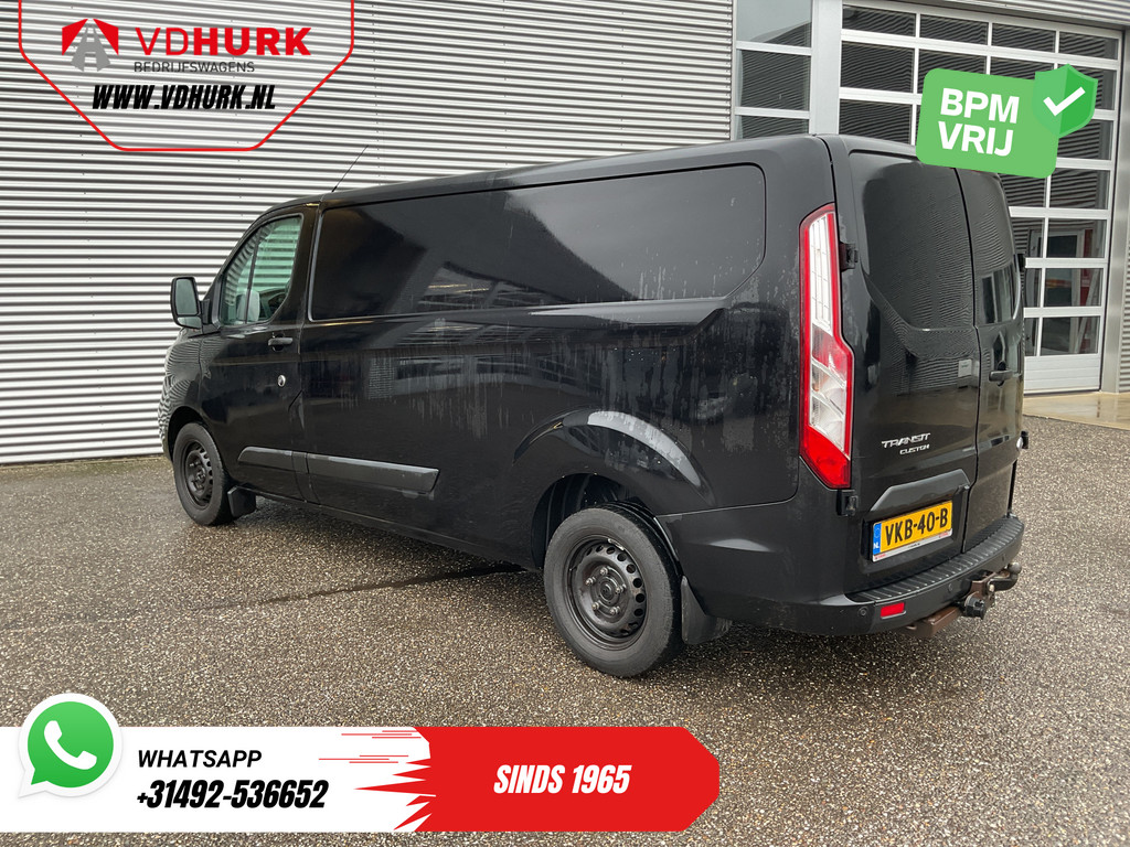 Ford Transit Custom Bestelbus 2.0 TDCI 130 pk L2 EXPORT Riem V.V./ Carplay/ Navi/ Camera/ Airco/ Cruise/ PDC/ Trekhaak 1