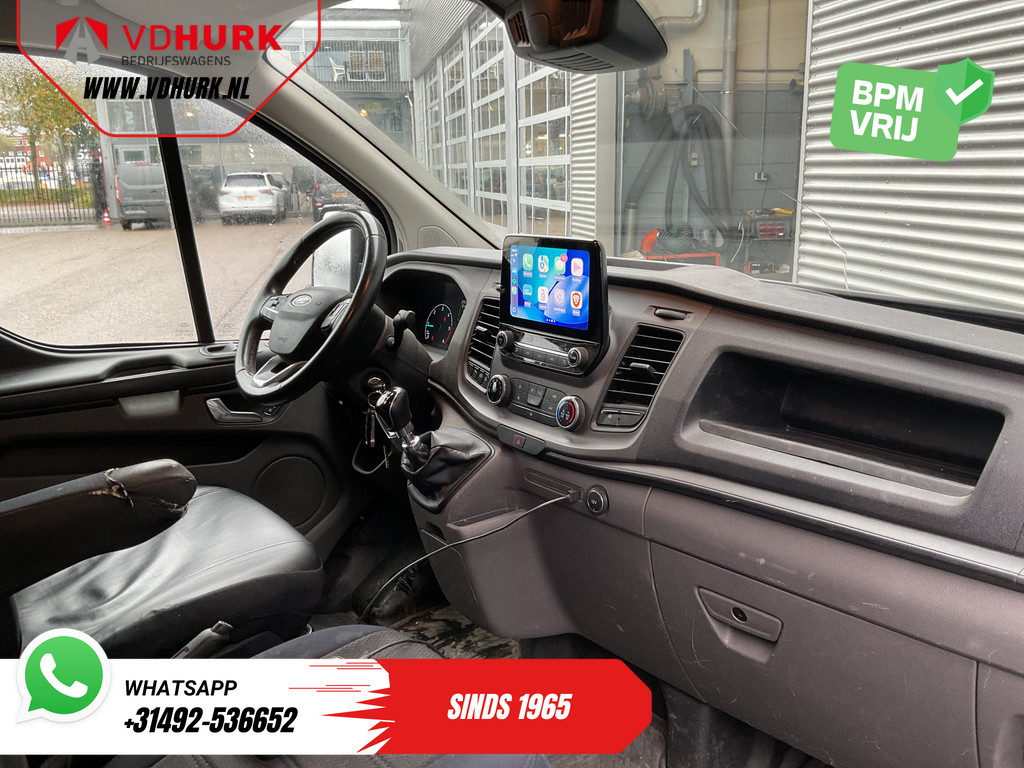 Ford Transit Custom Bestelbus 2.0 TDCI 130 pk L2 EXPORT Riem V.V./ Carplay/ Navi/ Camera/ Airco/ Cruise/ PDC/ Trekhaak 2