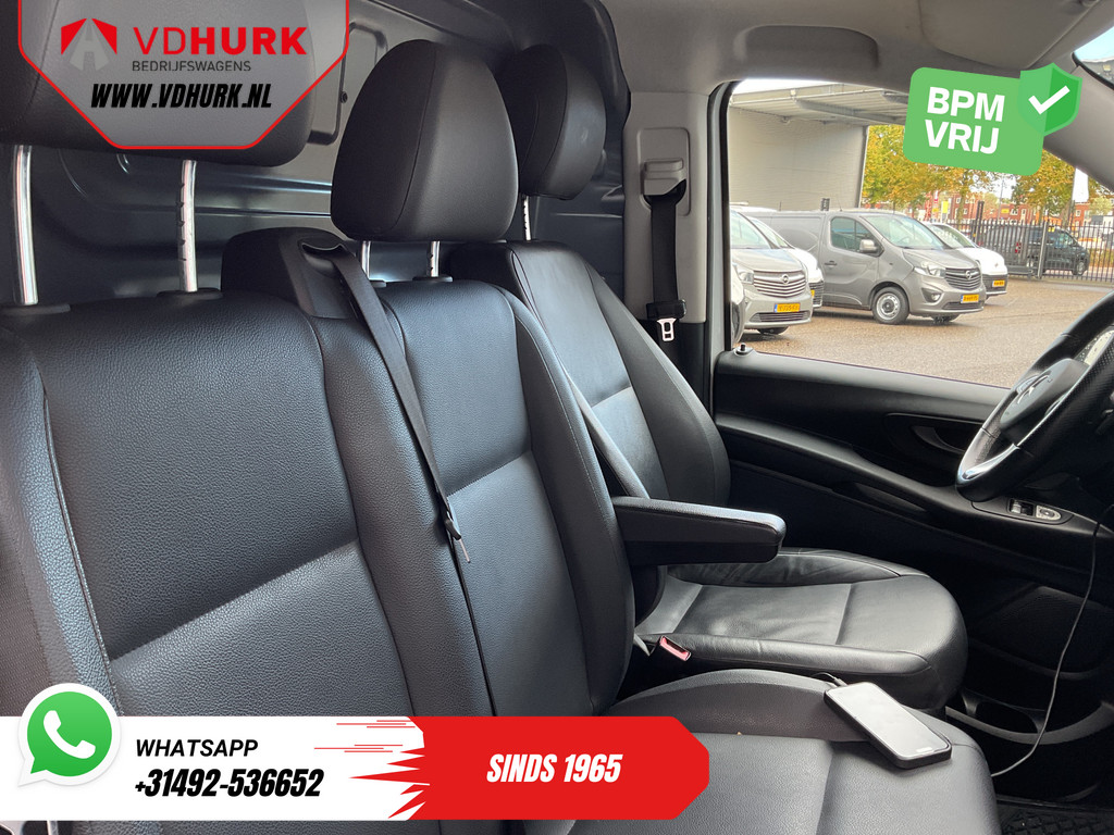 Mercedes-Benz Vito Bestelbus 119 CDI Aut. L3 LED/ Standkachel/ Stoelverw./ Carplay/ Navi/ Camera/ Airco/ 16'LMV/ Cruise/ PDC/ Trekhaak 12
