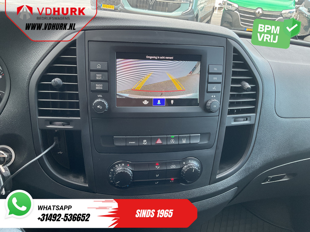 Mercedes-Benz Vito Bestelbus 119 CDI Aut. L3 LED/ Standkachel/ Stoelverw./ Carplay/ Navi/ Camera/ Airco/ 16'LMV/ Cruise/ PDC/ Trekhaak 14