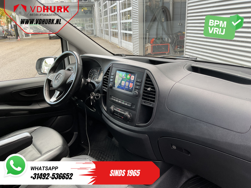 Mercedes-Benz Vito Bestelbus 119 CDI Aut. L3 LED/ Standkachel/ Stoelverw./ Carplay/ Navi/ Camera/ Airco/ 16'LMV/ Cruise/ PDC/ Trekhaak 2