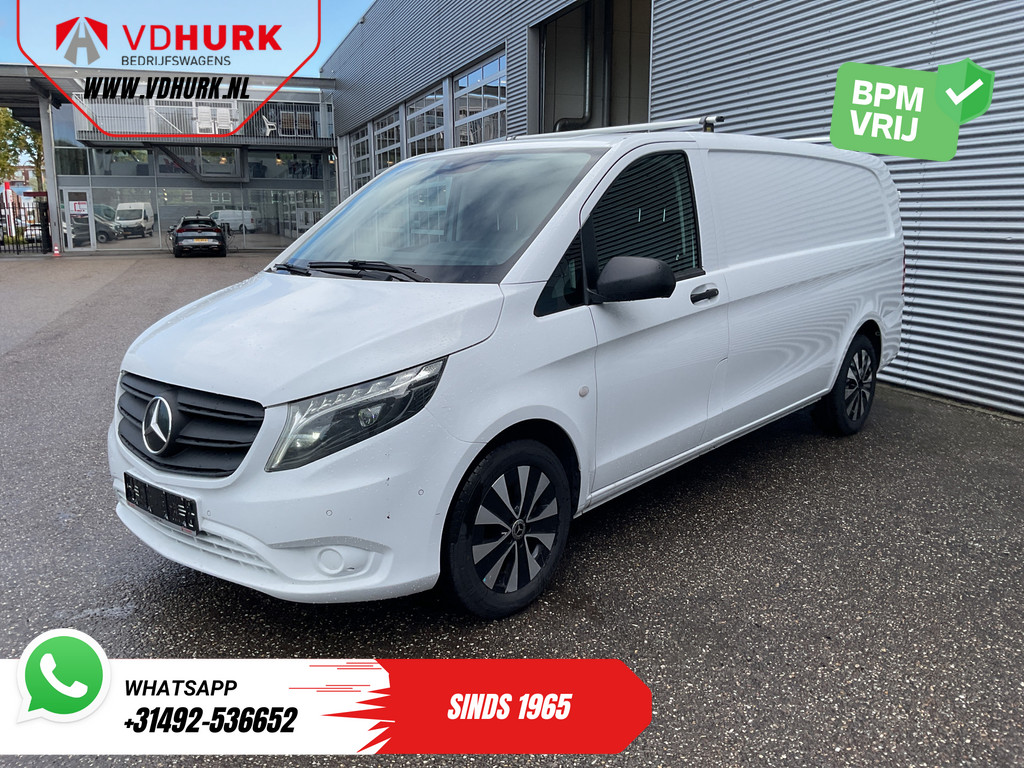 Mercedes-Benz Vito Bestelbus 119 CDI Aut. L3 LED/ Standkachel/ Stoelverw./ Carplay/ Navi/ Camera/ Airco/ 16'LMV/ Cruise/ PDC/ Trekhaak 8