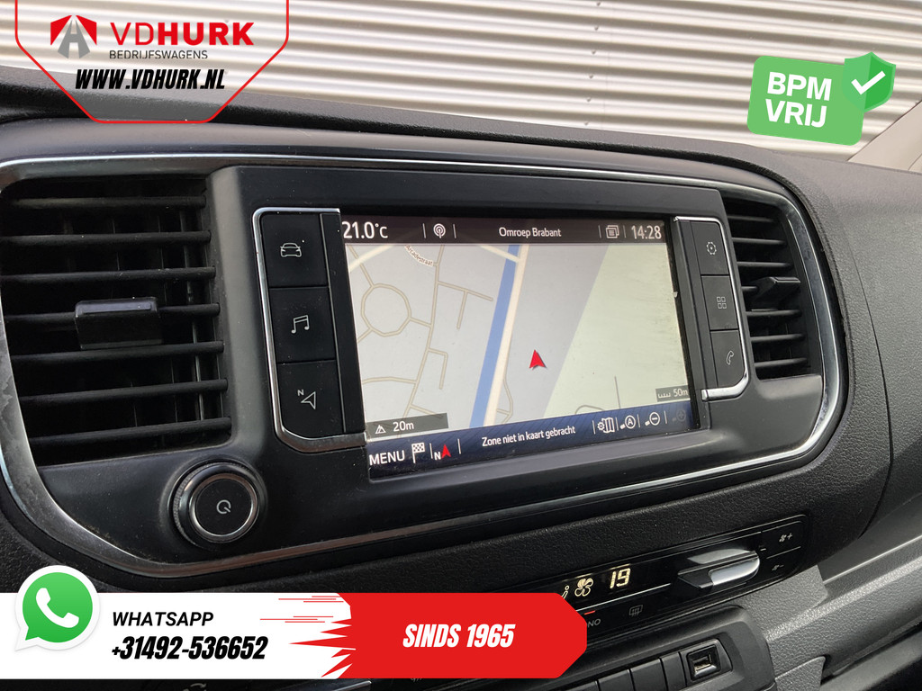 Toyota ProAce Worker Bestelbus 2.0 180 pk Aut. L3 DC Dubbel Cabine EXPORT DB-Riem V.V./ 2x Schuifdeur/ Navi/ Climate/ Trekhaak/ Cruise 15