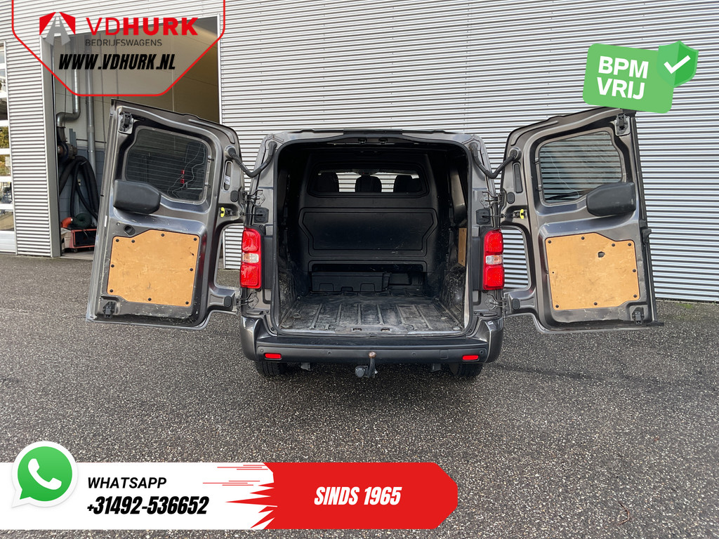Toyota ProAce Worker Bestelbus 2.0 180 pk Aut. L3 DC Dubbel Cabine EXPORT DB-Riem V.V./ 2x Schuifdeur/ Navi/ Climate/ Trekhaak/ Cruise 4