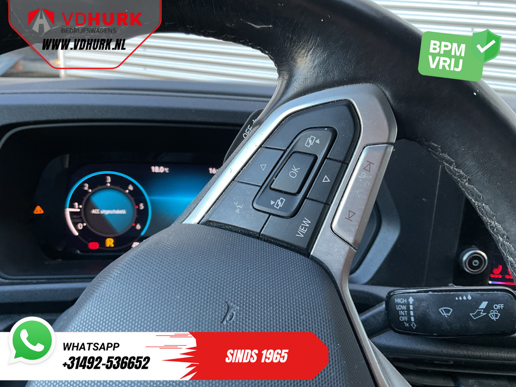 Volkswagen Caddy Cargo Bestelbus 2.0 TDI DSG 125 pk Aut. LED/ Virtual Cockpit/ Adapt.Cruise/ Standkachel/ Stoelverw./ Carplay/ Camera/ PDC/ Trekhaak/ Airco 18