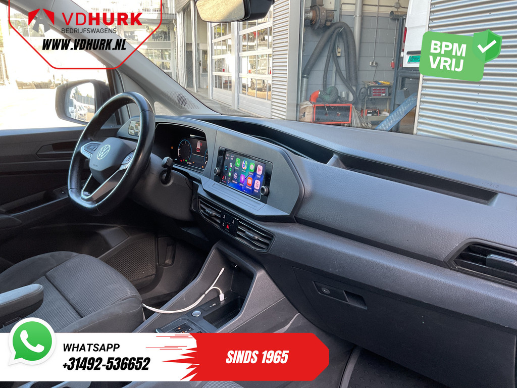 Volkswagen Caddy Cargo Bestelbus 2.0 TDI DSG 125 pk Aut. LED/ Virtual Cockpit/ Adapt.Cruise/ Standkachel/ Stoelverw./ Carplay/ Camera/ PDC/ Trekhaak/ Airco 2