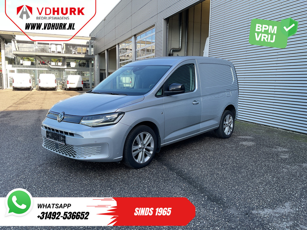 Volkswagen Caddy Cargo Bestelbus 2.0 TDI DSG 125 pk Aut. LED/ Virtual Cockpit/ Adapt.Cruise/ Standkachel/ Stoelverw./ Carplay/ Camera/ PDC/ Trekhaak/ Airco 7