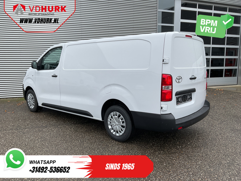 Toyota e-ProAce Worker Bestelbus L3 75 kWh 350 km WLTP Carplay/ Snellader/ Standkachel/ Cruise/ Airco/ Camera/ PDC 1