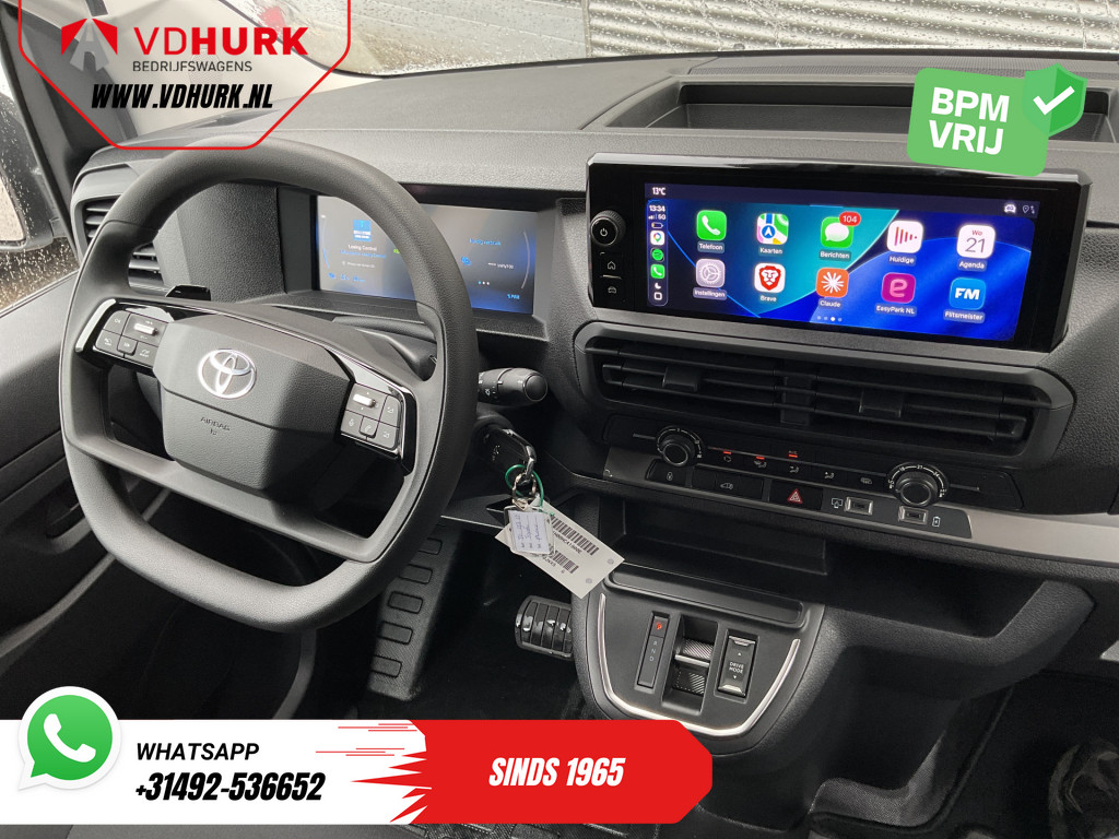 Toyota e-ProAce Worker Bestelbus L3 75 kWh 350 km WLTP Carplay/ Snellader/ Standkachel/ Cruise/ Airco/ Camera/ PDC 10