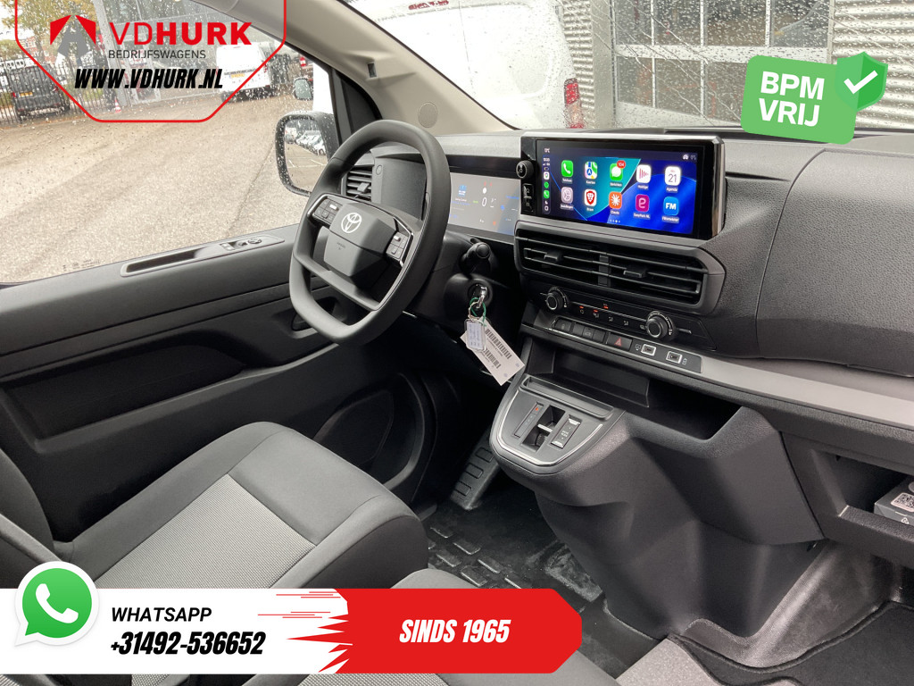 Toyota e-ProAce Worker Bestelbus L3 75 kWh 350 km WLTP Carplay/ Snellader/ Standkachel/ Cruise/ Airco/ Camera/ PDC 2