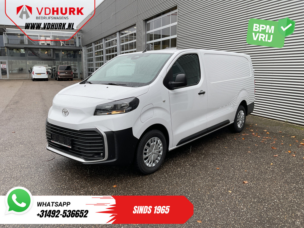Toyota e-ProAce Worker Bestelbus L3 75 kWh 350 km WLTP Carplay/ Snellader/ Standkachel/ Cruise/ Airco/ Camera/ PDC 7