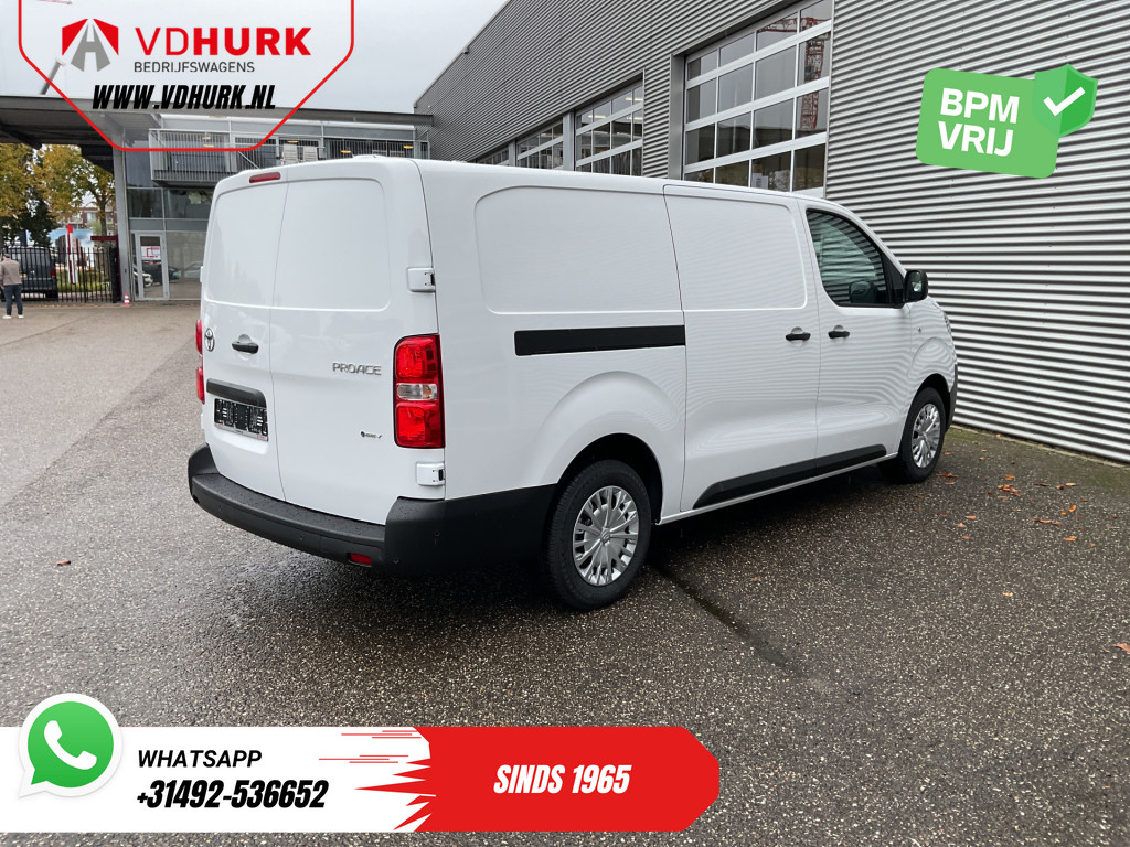 Toyota e-ProAce Worker Bestelbus L3 75 kWh 350 km WLTP Carplay/ Snellader/ Standkachel/ Cruise/ Airco/ Camera/ PDC 8