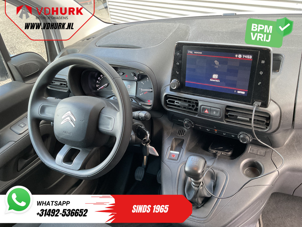 Citroën Berlingo Bestelbus 1.5 HDI 130 pk L2 Carplay/ Airco/ Cruise/ Trekhaak 12
