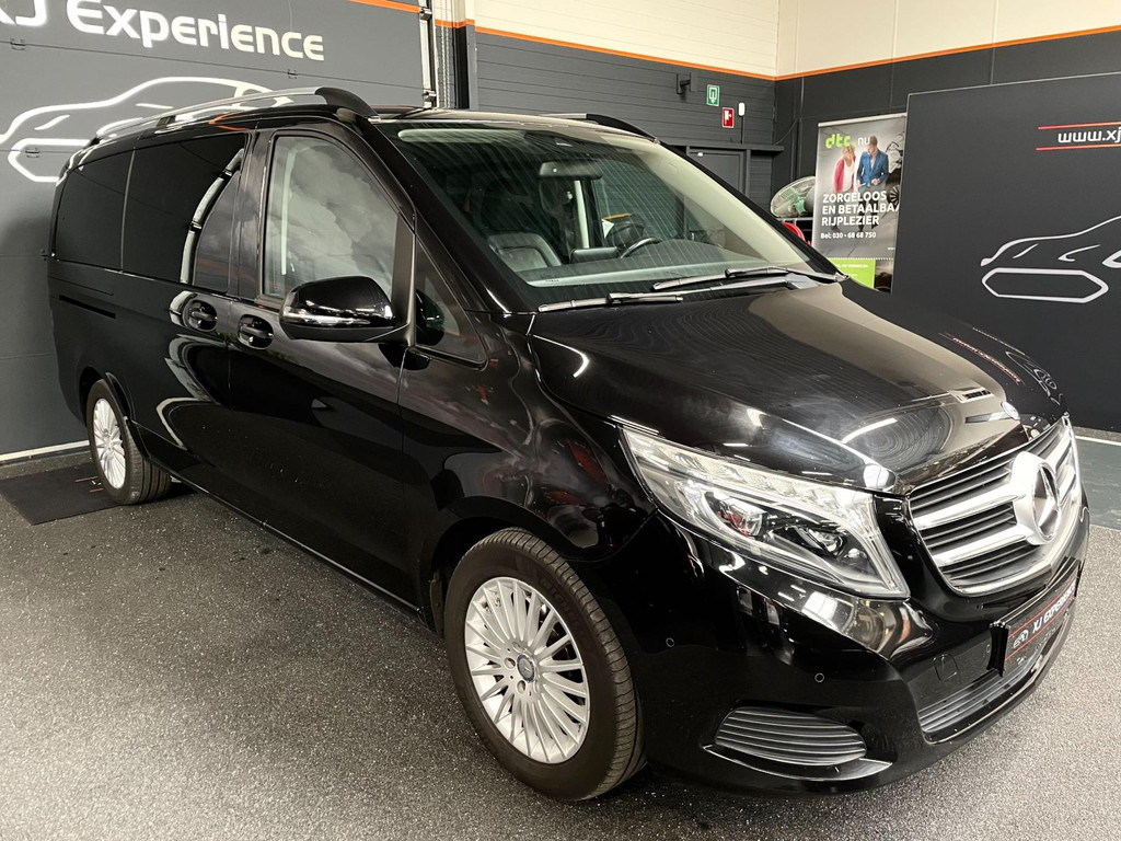 Mercedes-Benz V-klasse 220d Lang DC LEER NAVI 2x SCHUIFD 165 PK 1