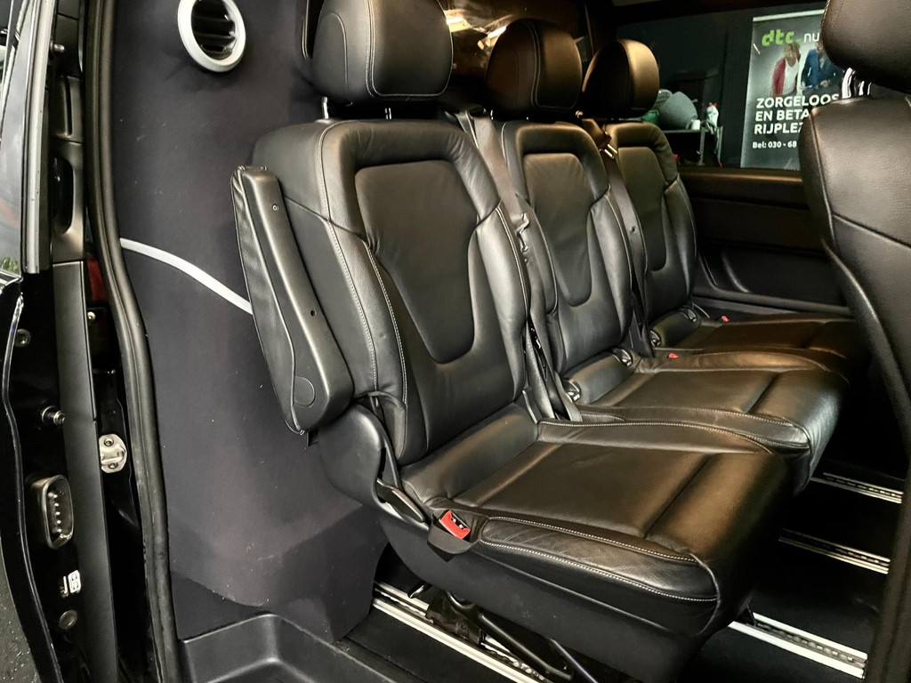 Mercedes-Benz V-klasse 220d Lang DC LEER NAVI 2x SCHUIFD 165 PK 17