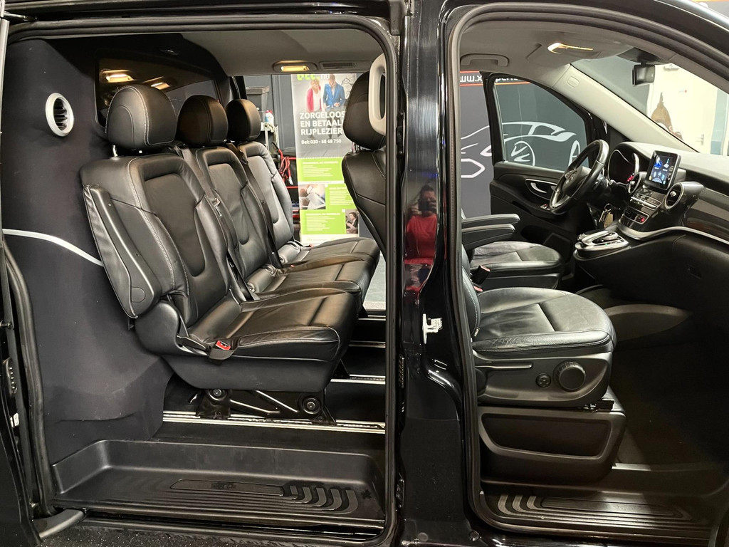 Mercedes-Benz V-klasse 220d Lang DC LEER NAVI 2x SCHUIFD 165 PK 53