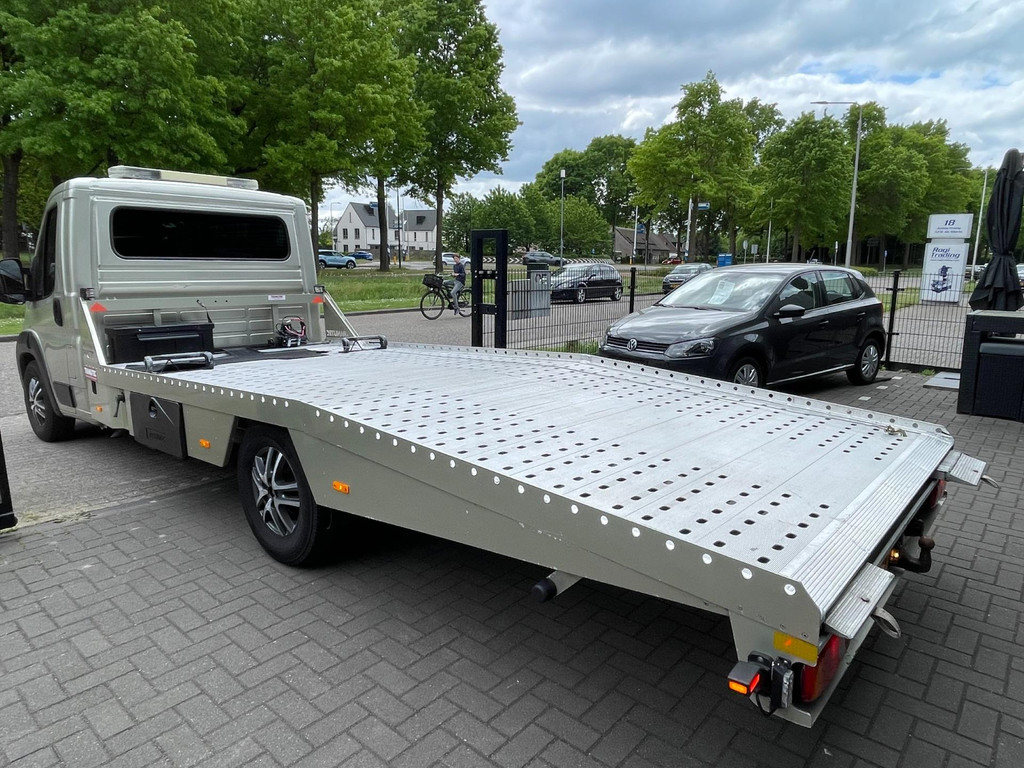 Peugeot Boxer 435 2.0 BlueHDI L3 Oprijwagen Tranutec Luchtvering Lier Cruise Control Airco 3 Persoons 4