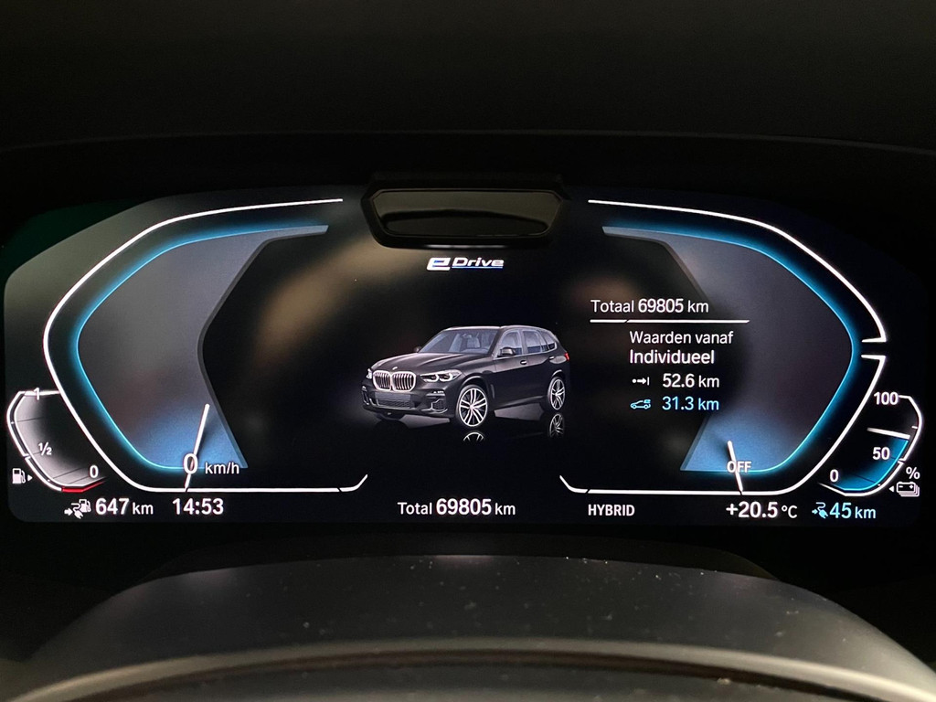 BMW X5 XDrive45e M-SPORT | 394PK |PANO | H&K | TREKH | Alarm5 | SHADDOWLINE | COMFORTSEATS 41