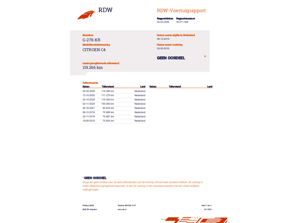 Citroen C4 1.2 PureTech Feel Collection AIRCO NAVI CRUISECTRL 55