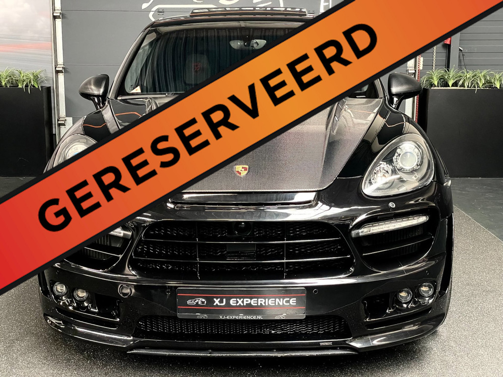 Porsche Cayenne 4.8 Turbo HAMANN Fi UITLAAT GLASDAK CARBON 22