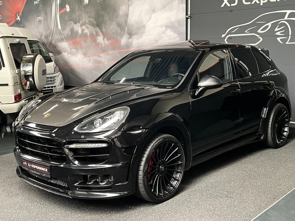 Porsche Cayenne 4.8 Turbo HAMANN Fi UITLAAT GLASDAK CARBON 22