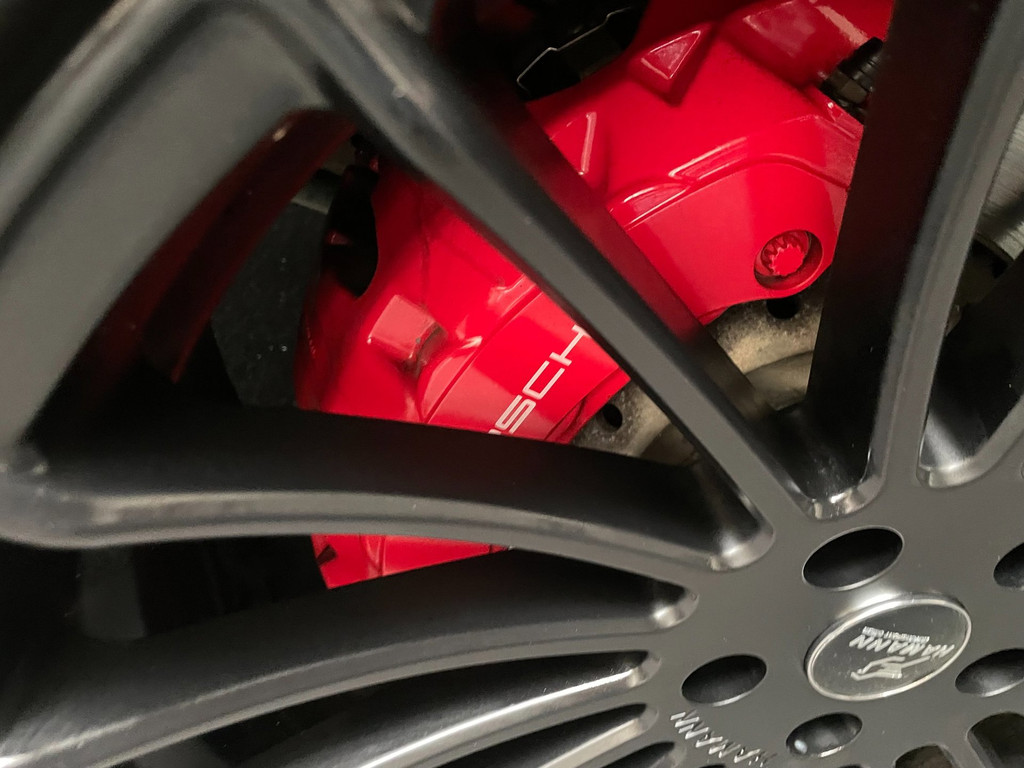 Porsche Cayenne 4.8 Turbo HAMANN Fi UITLAAT GLASDAK CARBON 22