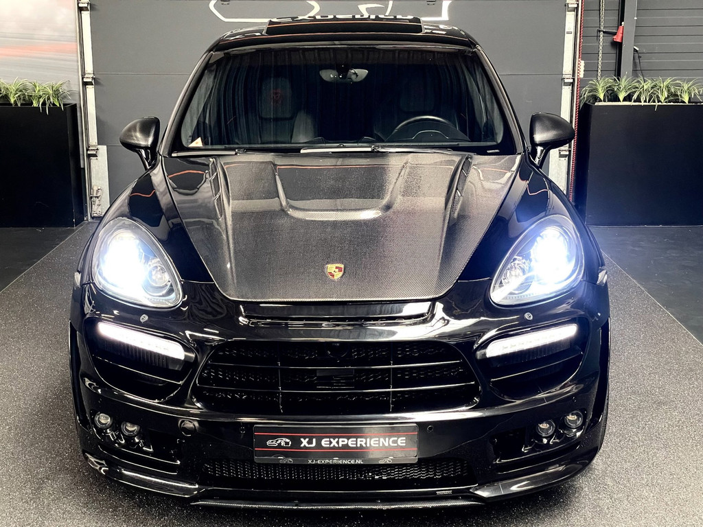 Porsche Cayenne 4.8 Turbo HAMANN Fi UITLAAT GLASDAK CARBON 22