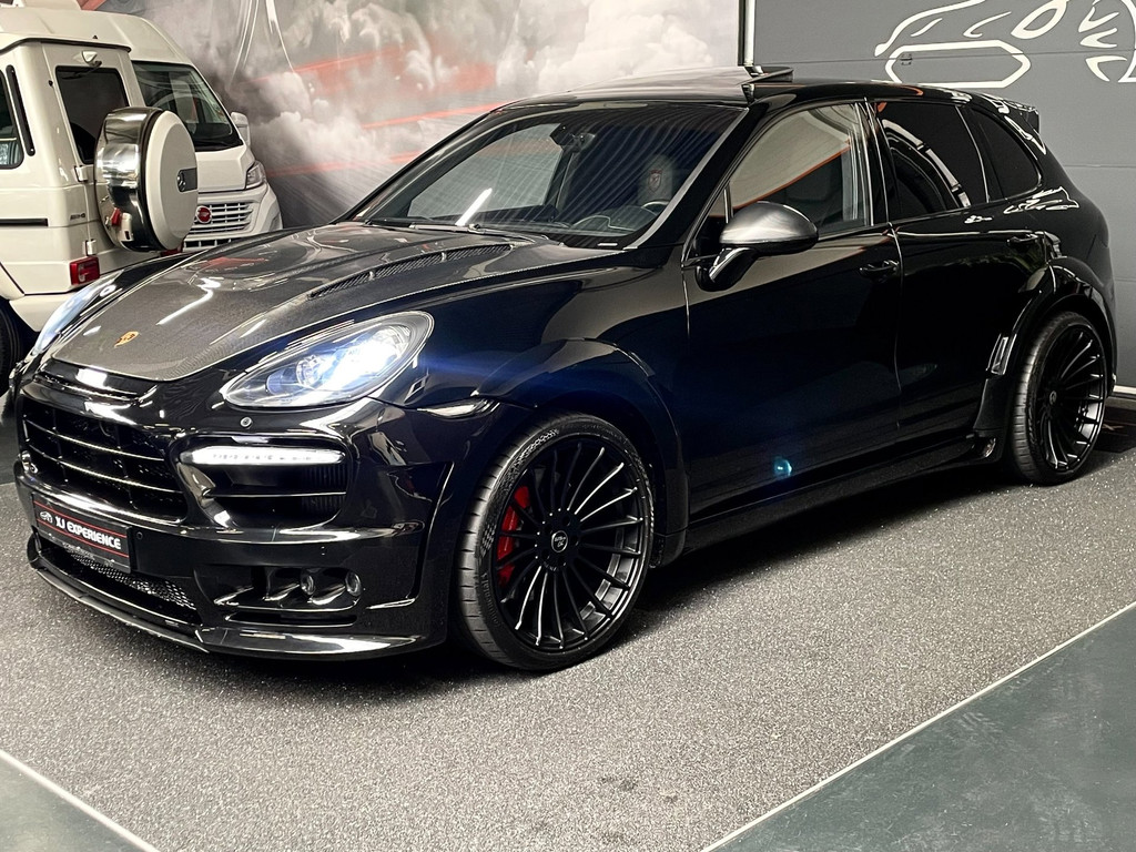 Porsche Cayenne 4.8 Turbo HAMANN Fi UITLAAT GLASDAK CARBON 22