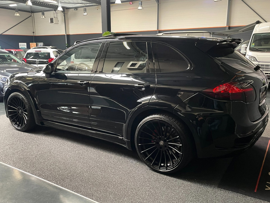 Porsche Cayenne 4.8 Turbo HAMANN Fi UITLAAT GLASDAK CARBON 22