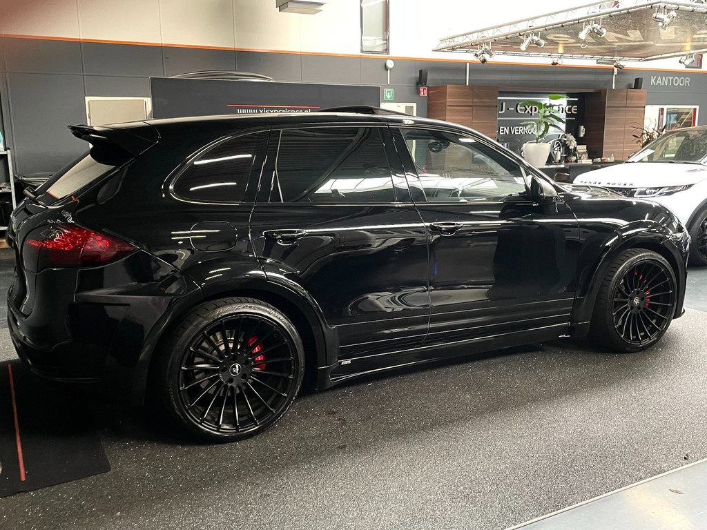 Porsche Cayenne 4.8 Turbo HAMANN Fi UITLAAT GLASDAK CARBON 22