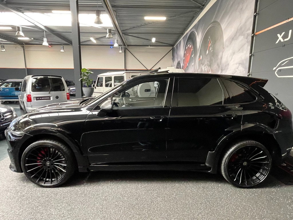Porsche Cayenne 4.8 Turbo HAMANN Fi UITLAAT GLASDAK CARBON 22