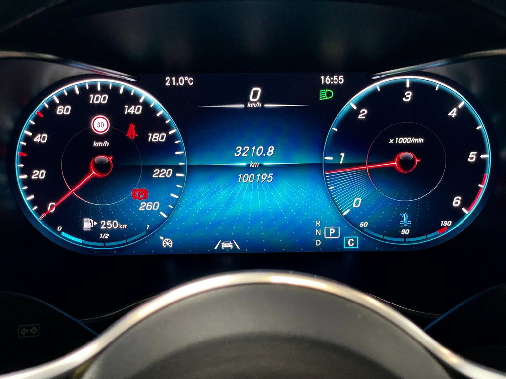 Mercedes-Benz GLC-klasse Coupé 200d AMG-LINE GLASDAK BTW 43