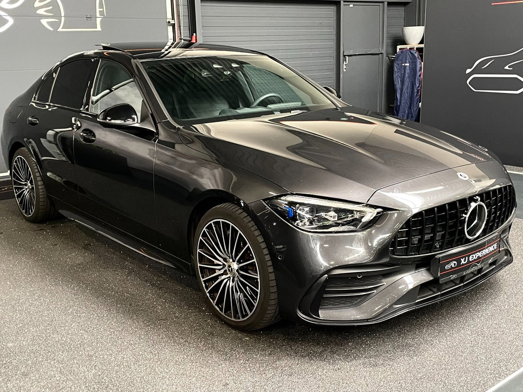Mercedes-Benz C-klasse 300 e AMG-LINE PANO Burmester 313 PK 1