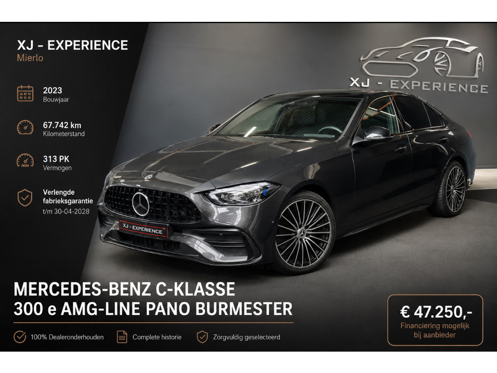 Mercedes-Benz C-klasse 300 e AMG-LINE PANO Burmester 313 PK 12