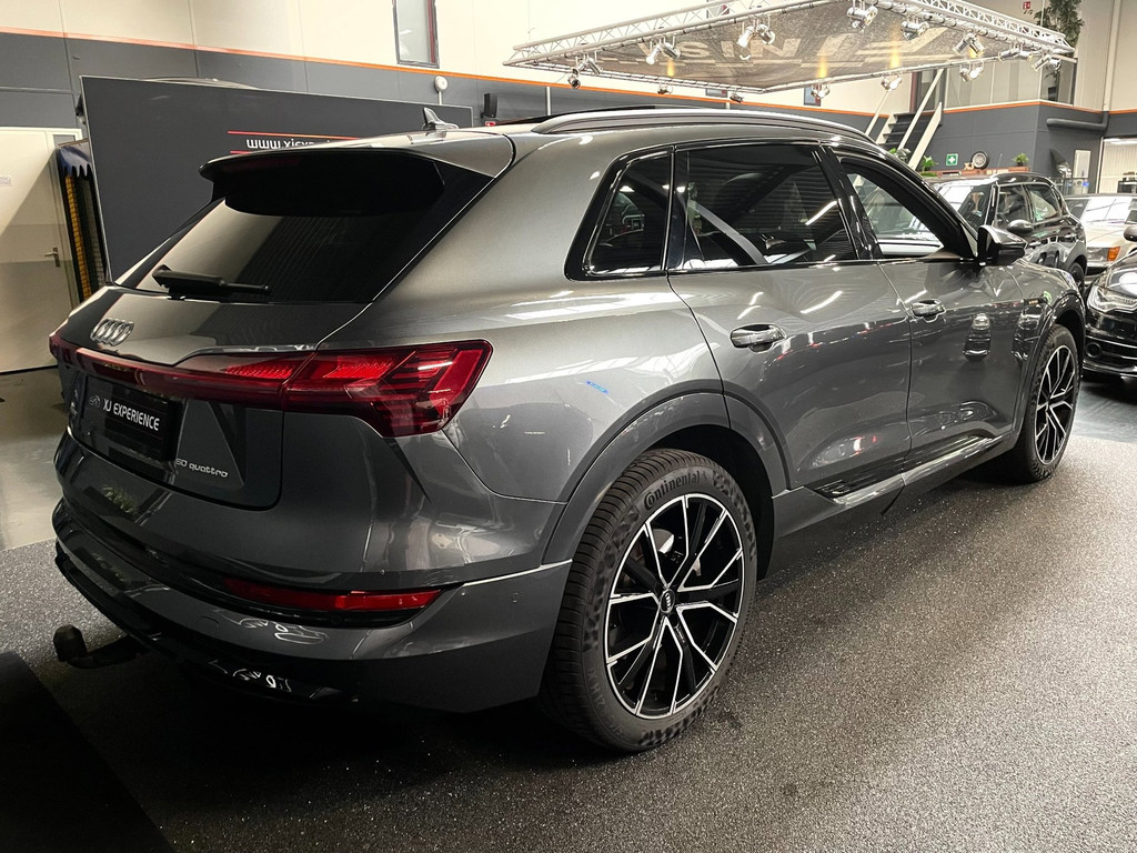 Audi E-tron E-tron 50 quattro Launch edition NAP Black S-LINE 86% SOH PANO TREKH VOL 5