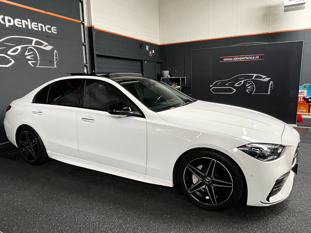 Mercedes-Benz C-klasse 200 4MATIC AMG 218 PK PANODAK HUD 7